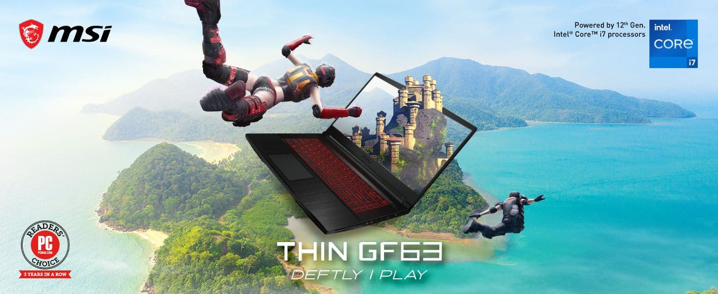 Powered by 12th Gen. - Intel Core I7 Processors